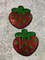 Patch Party Club “Strawberry (Novelty)” Iron-On Embroidered Patch, Size 1.75”